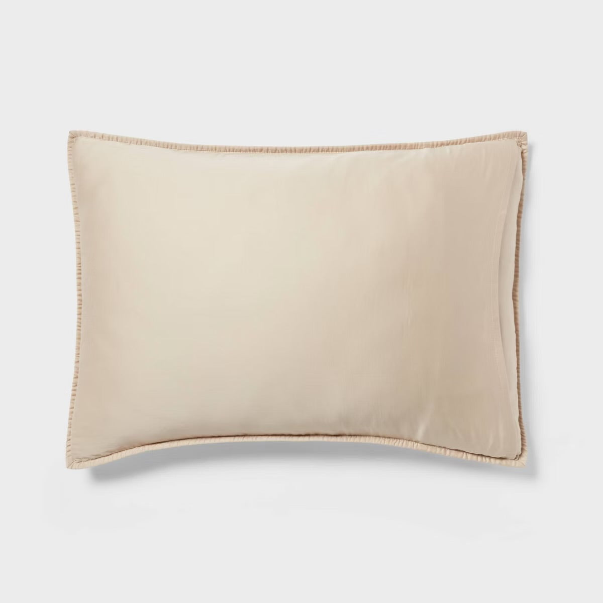 King TENCEL® Quilt Sham Khaki - Threshold