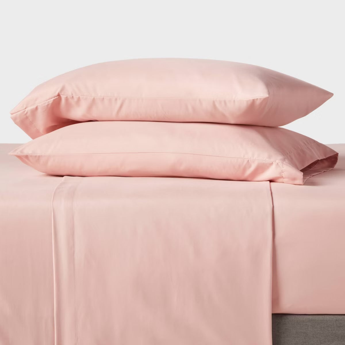Queen Microfiber Sheet Set Pink Metal - Room Essentials
