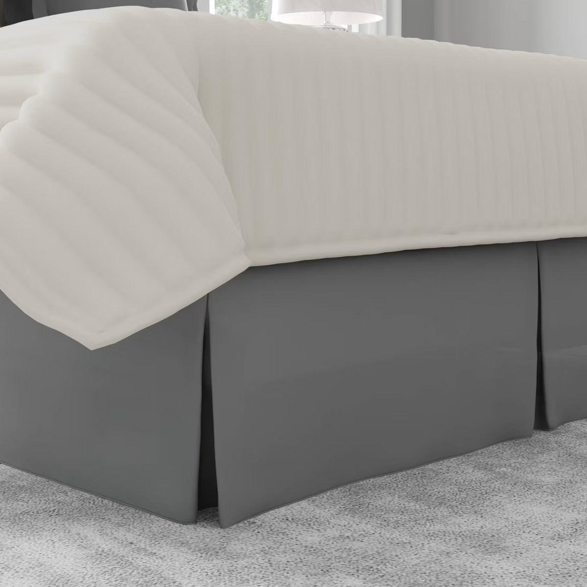 Queen Tailored Bedskirt Gray - Magic Skirt