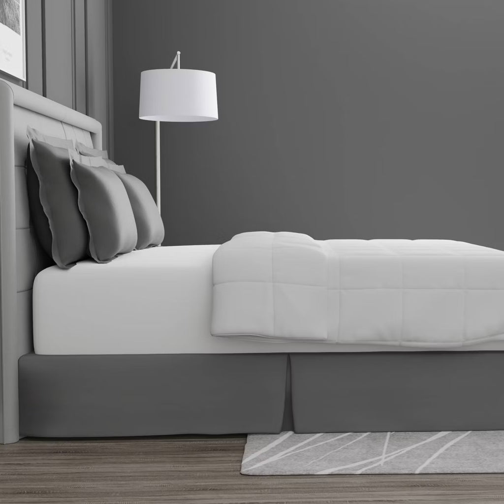 Queen Tailored Bedskirt Gray - Magic Skirt