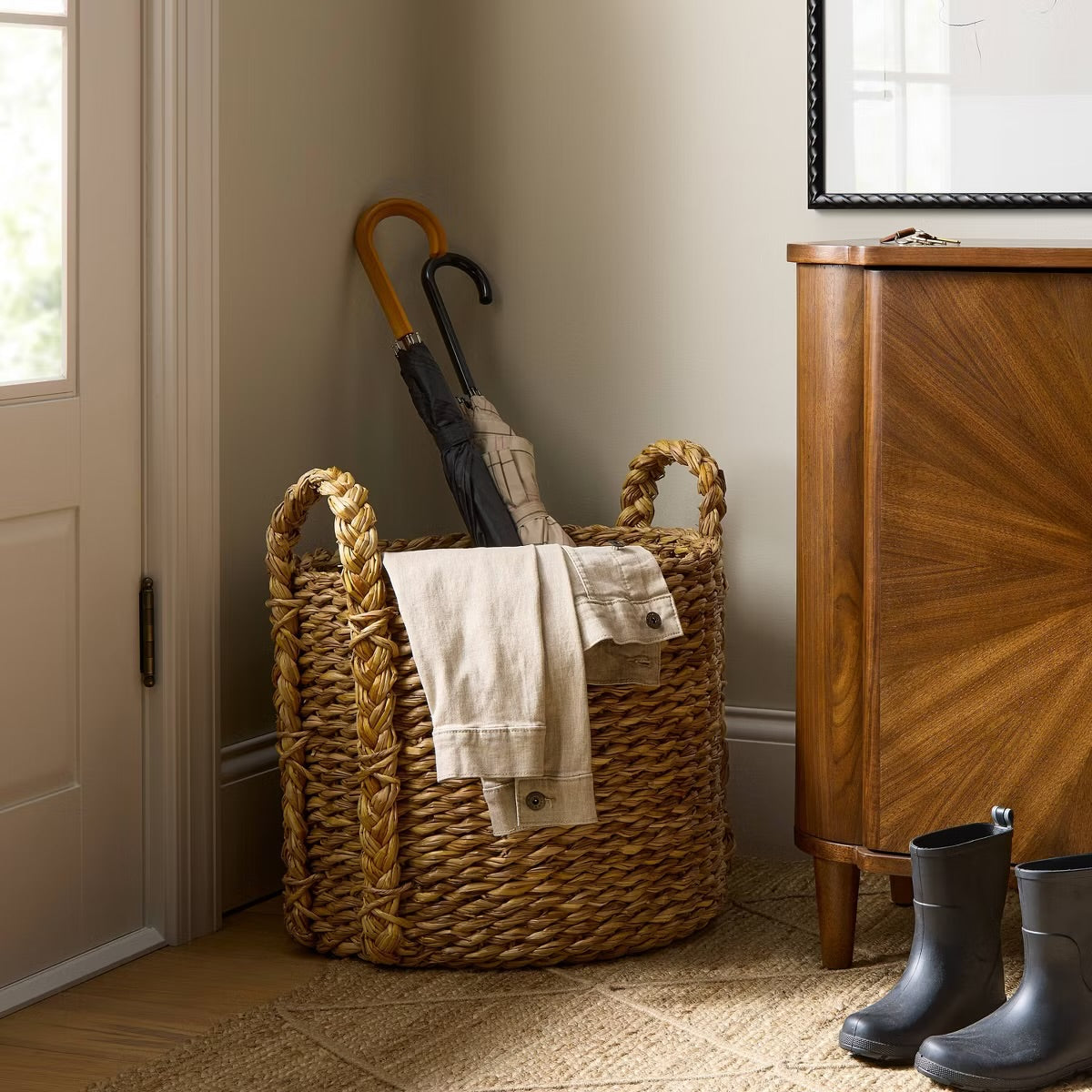 Large Chunky Weave Basket - Threshold designed with Studio McGee