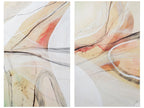 CURIOSITY HAND PAINTED - SET OF 2