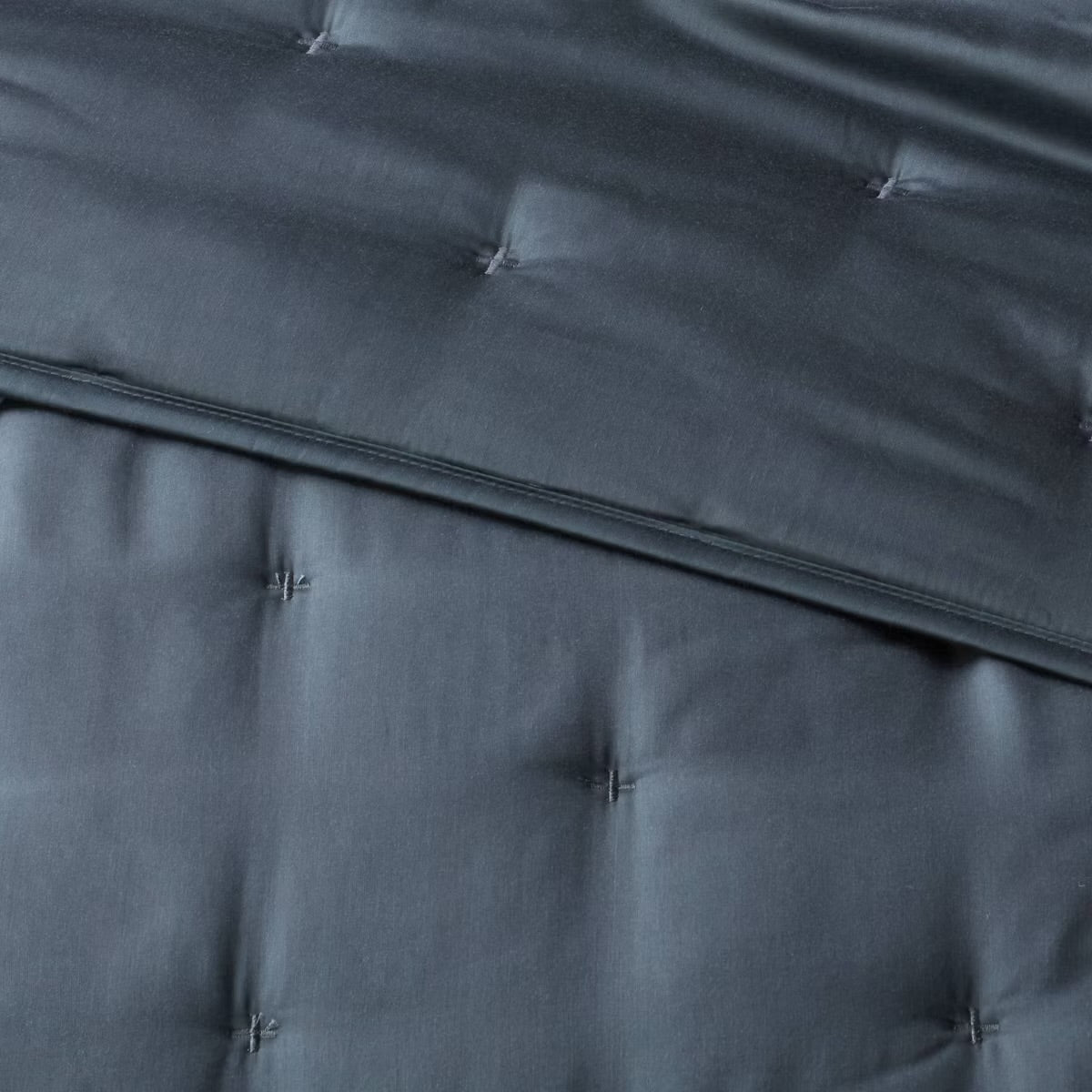 3pc King TENCEL Comforter and Sham Set Dark Teal Blue - Threshold