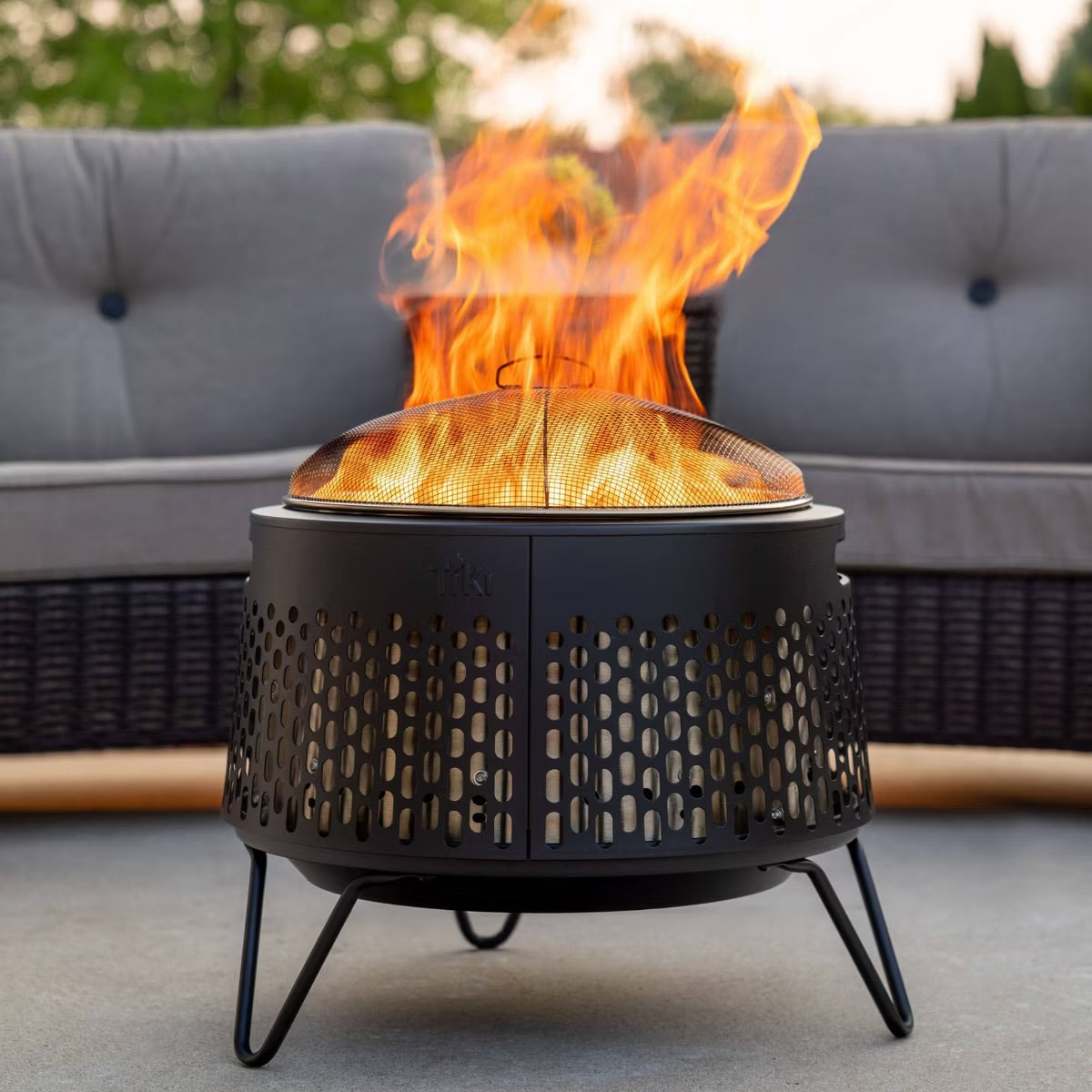 TIKI Firepit Screen