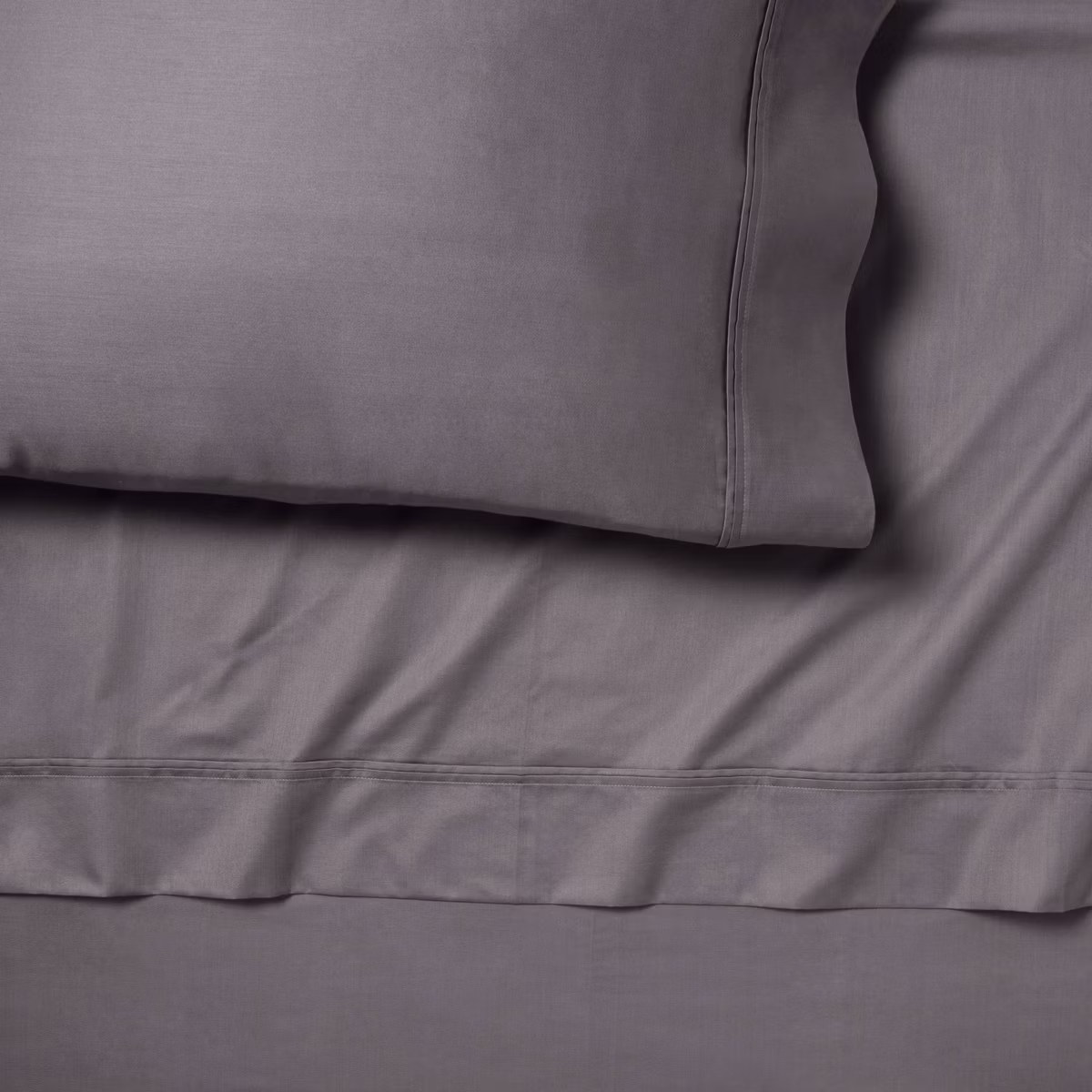 Full Solid Performance 400 Thread Count Sheet Set Rust - Threshold