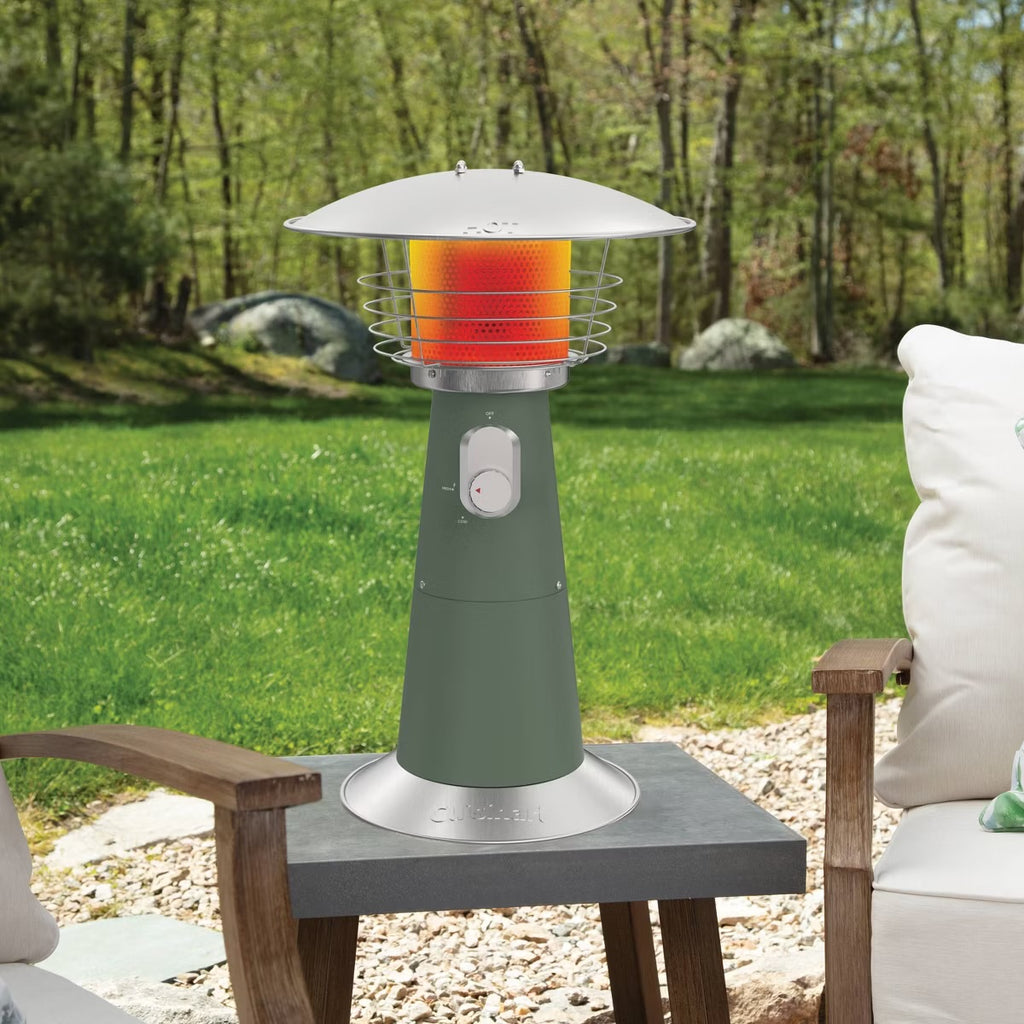Cuisinart Tabletop Patio Heater Sage Green