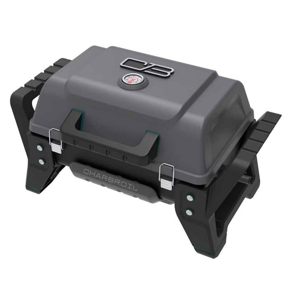Charbroil TRU-Infrared Grill2Go X200 Tabletop 9,500 BTU Gas Grill - Gray