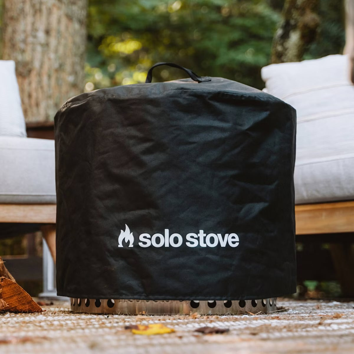 Solo Stove Bonfire 2.0 Outdoor Fire Pit Shelter: Weather-Resistant, PVC-Coated Polyester, Aluminum Reinforced