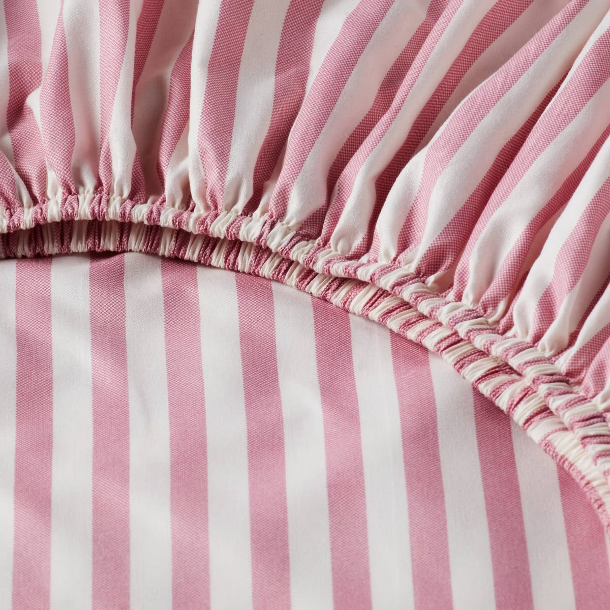 King Microfiber Sheet Set Pink Stripe - Room Essentials