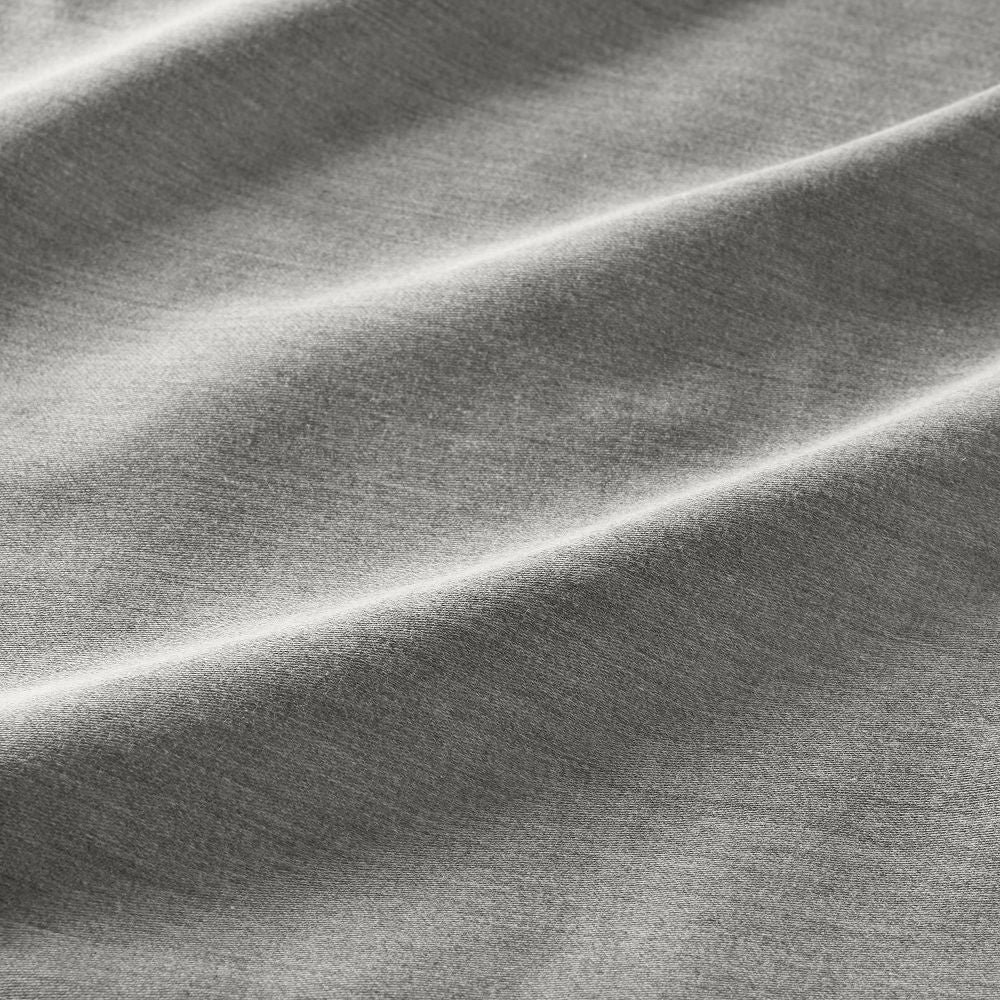 King Easy Care Cotton Blend Sateen Fitted Sheet Gray - Room Essentials