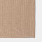 * Chenille Knit Throw Blanket with Faux Shearling Reverse Tan - Threshold