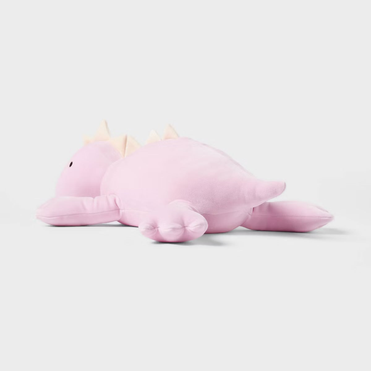 Dinosaur Weighted Plush Kids' Throw Pillow Purple - Pillowfort
