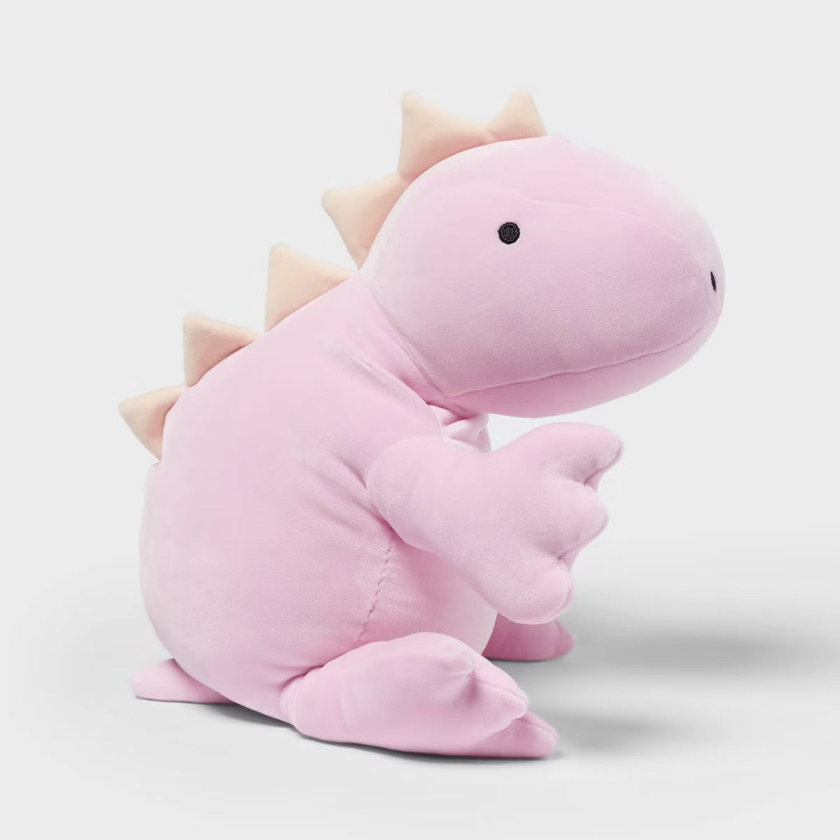 Dinosaur Weighted Plush Kids' Throw Pillow Purple - Pillowfort