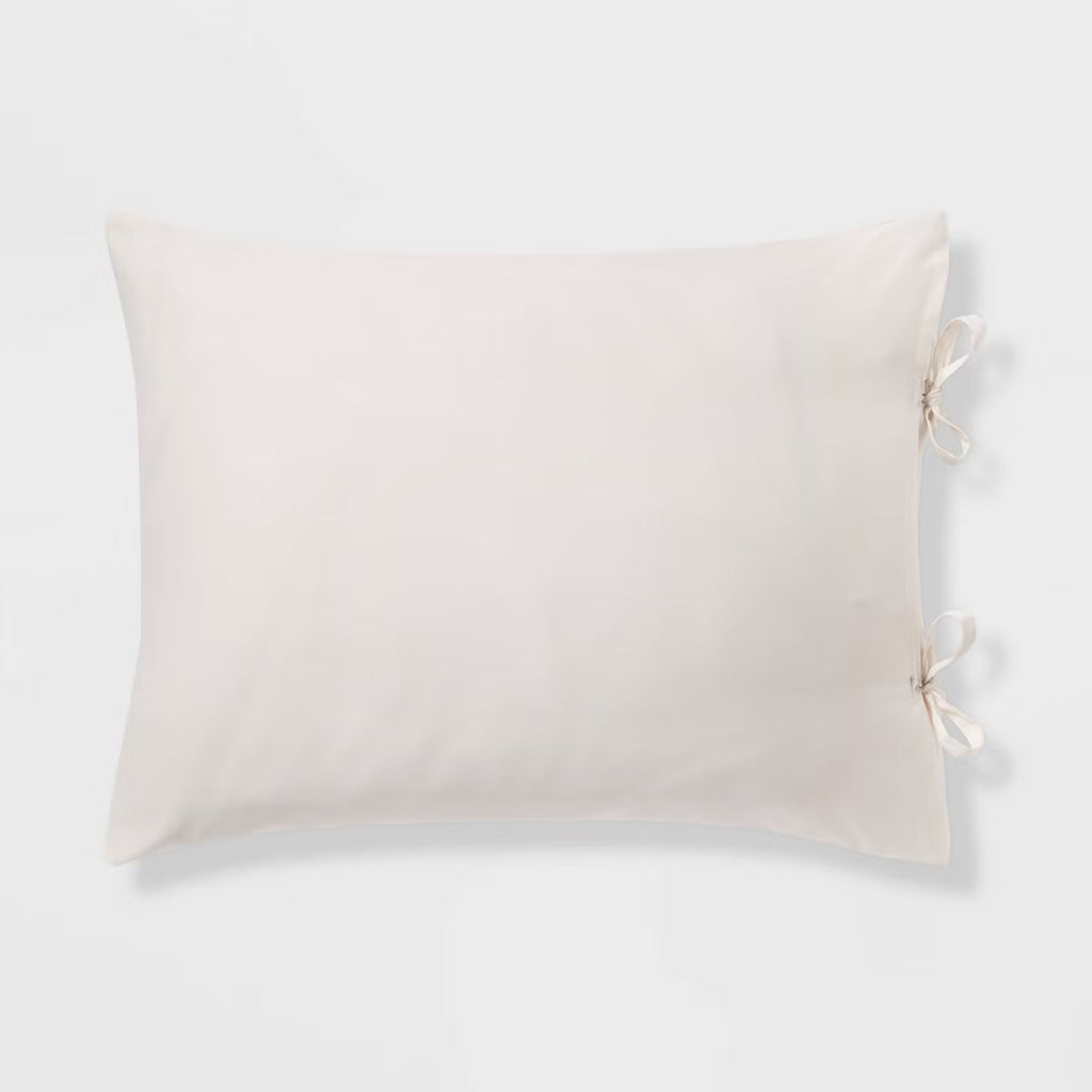 King Suzani Print Duvet Cover and Sham Set Ivory/Salmon Orange/Plum Red/Mustard - Threshold