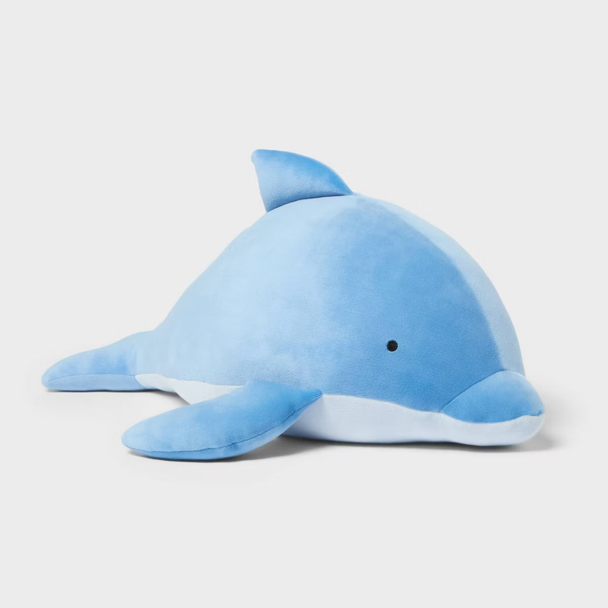 Dolphin Weighted Plush Kids' Throw Pillow Blue - Pillowfort