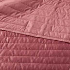 Full/Queen Satin Quilt Rose Pink - Room Essentials