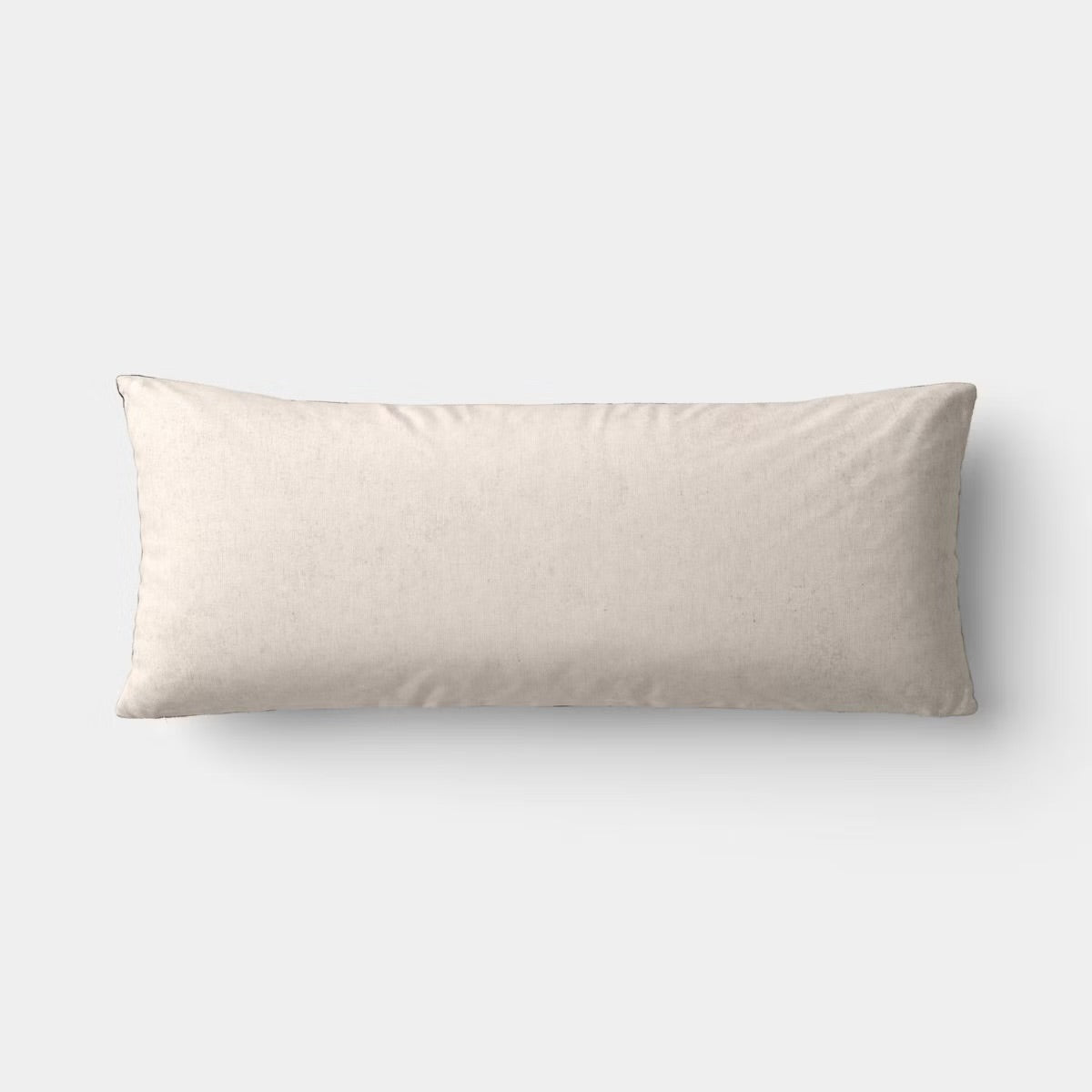 Oversized Lumbar Woven Stripe Pillow Neutral/Black - Threshold