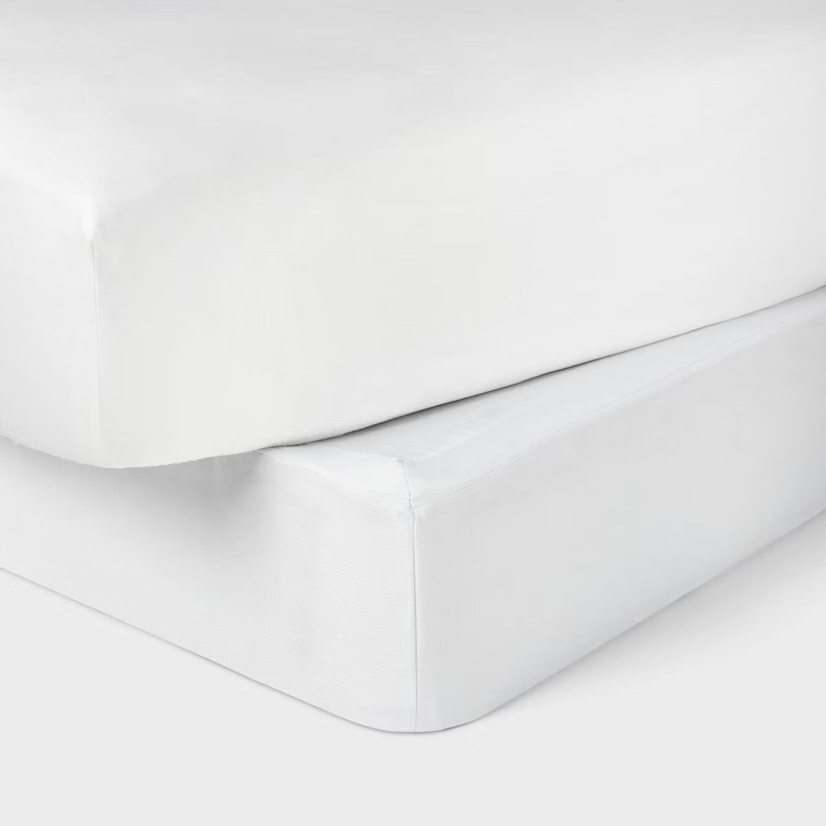 King Box Spring Cover White - Threshold