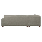 Thomasville Miles Left-hand Facing 3-piece Fabric Sectional with Storage Ottoman