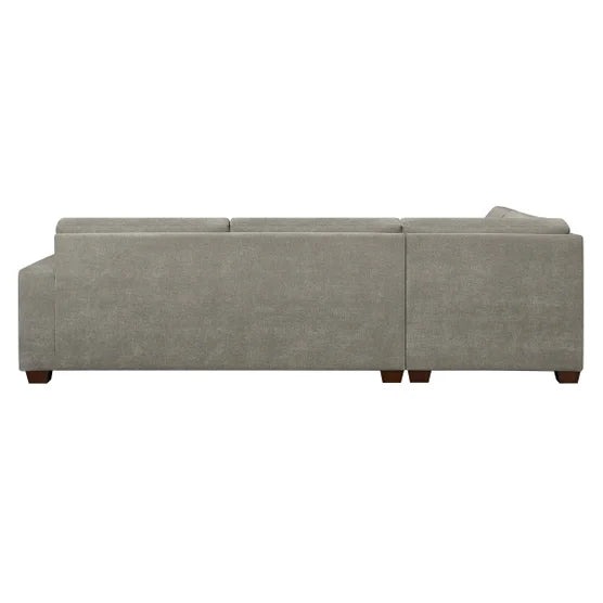 Thomasville Miles Left-hand Facing 3-piece Fabric Sectional with Storage Ottoman