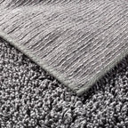 24"x40" Looped Bath Rug Dark Gray - Casaluna