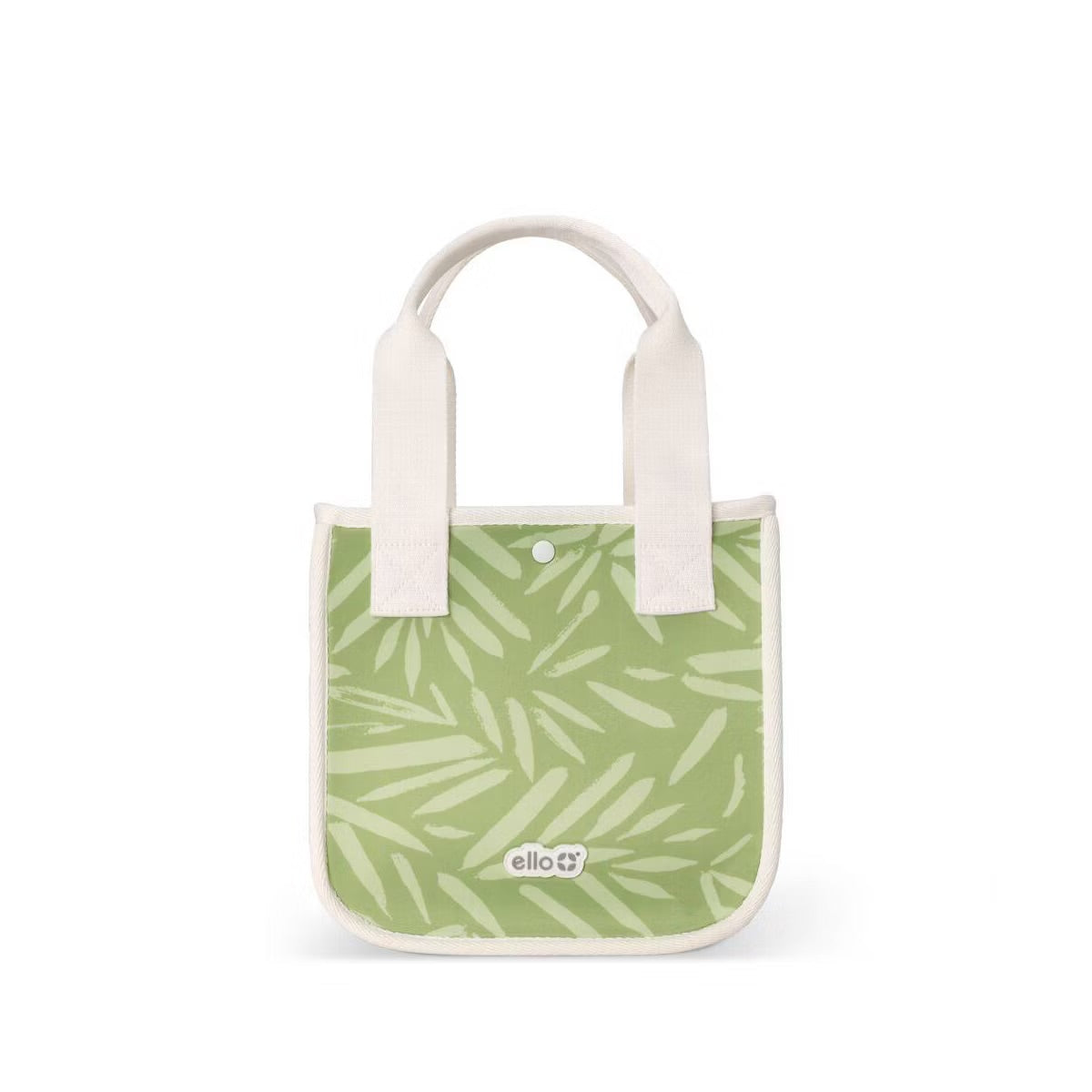 Ello Lunch Bag Food Storage Container Green Leaf