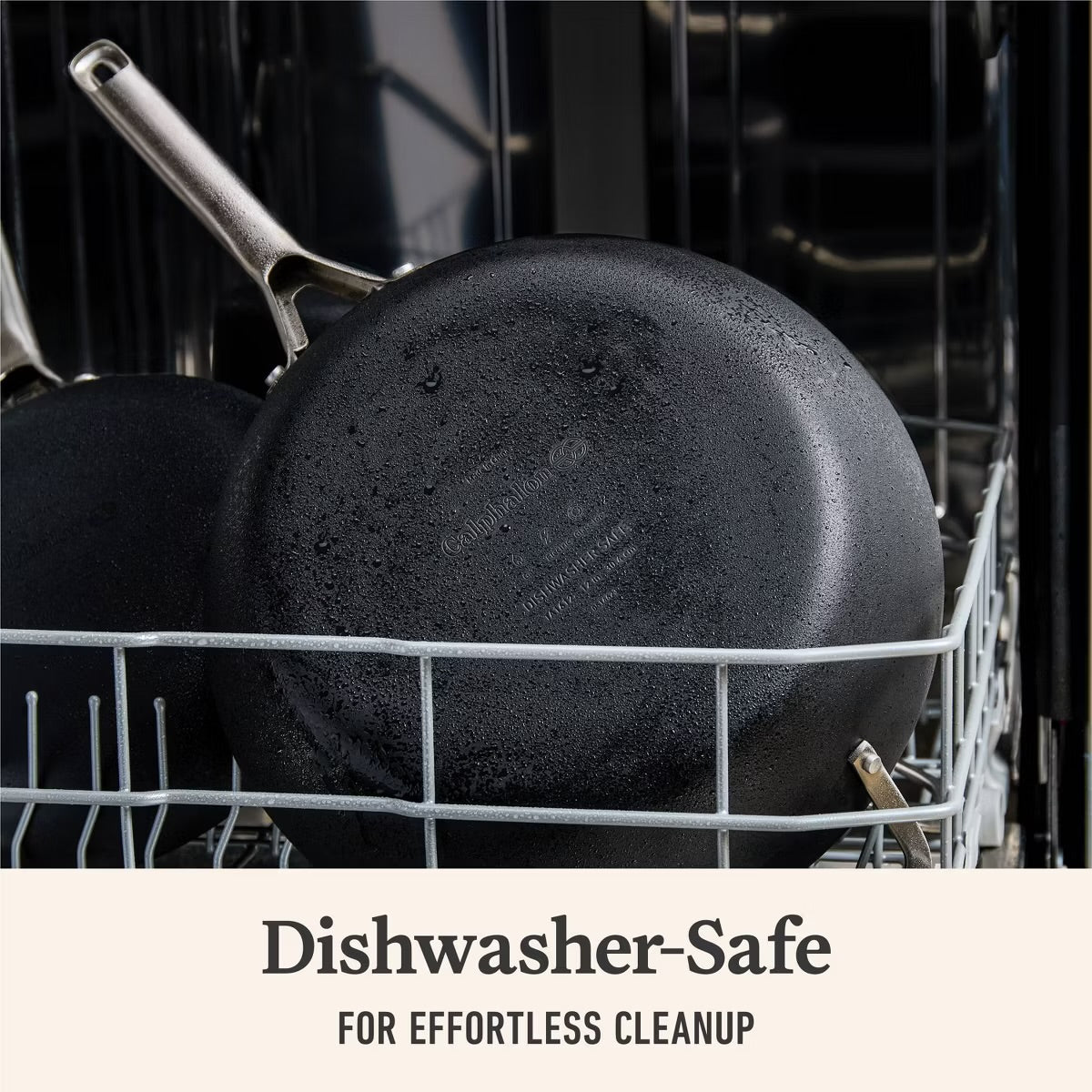 Calphalon 12" Hard Anodized Nonstick Jumbo Fry Pan with Lid