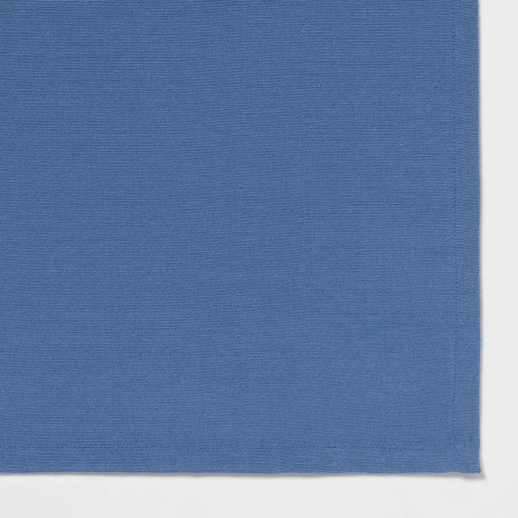 84"x60" Blue Cotton Rectangle Tablecloth - Threshold