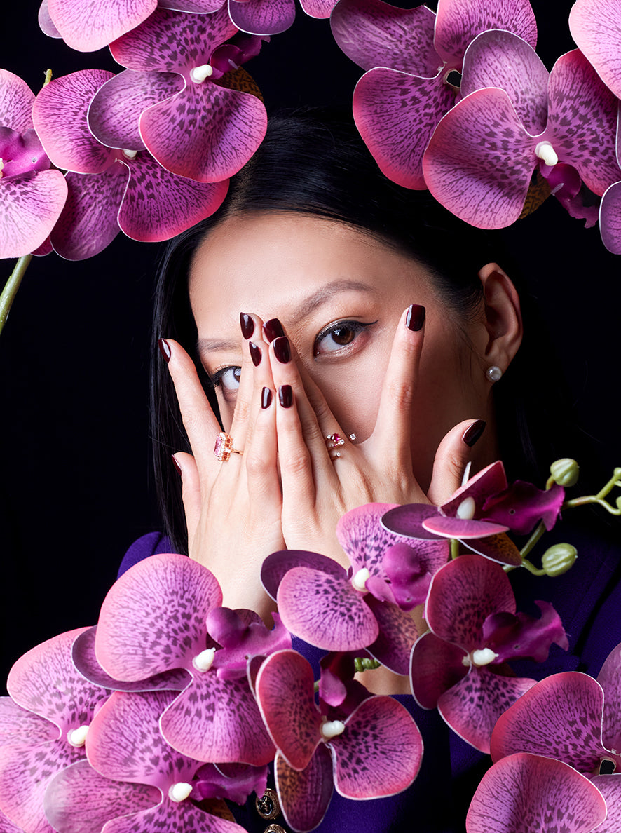 King Heavyweight Linen Blend Comforter and Sham Set Dark Fig - Casaluna