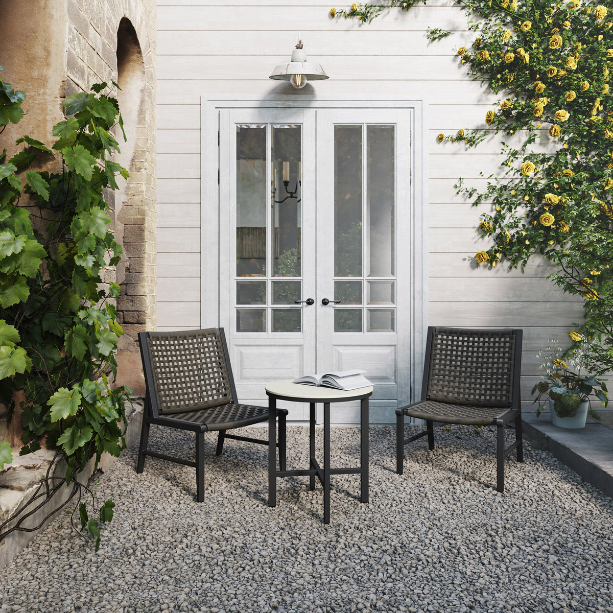 Hyde 3-piece Patio Conversation Set