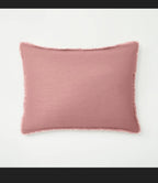 King Heavyweight Linen Blend Duvet Cover & Sham Set Rose - Casaluna