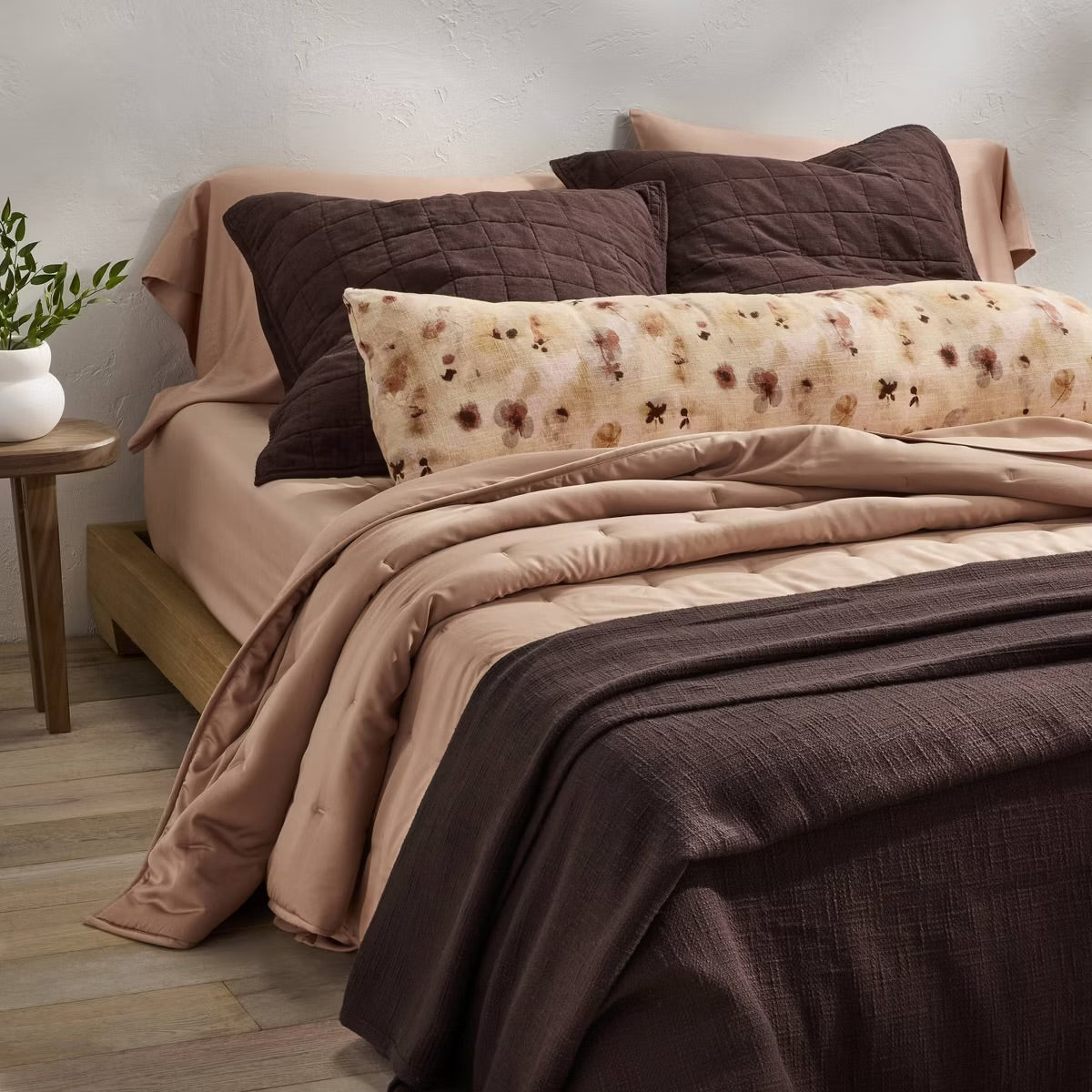 Full/Queen Rayon from Bamboo Quilt Light Adobe Clay