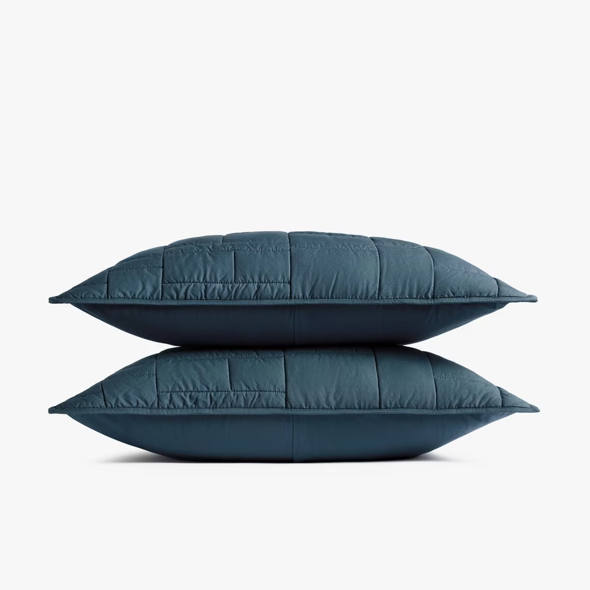 King Cozy Block Quilted Sham Set Cove - Parachute