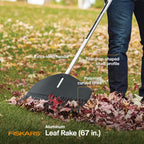 Fiskars 67" Leaf Rake