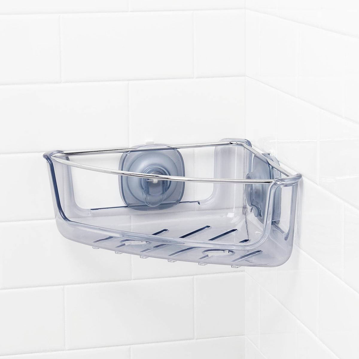 OXO Stronghold Suction Corner Basket