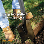 Fiskars 57" Steel Long-handled Digging Shovel