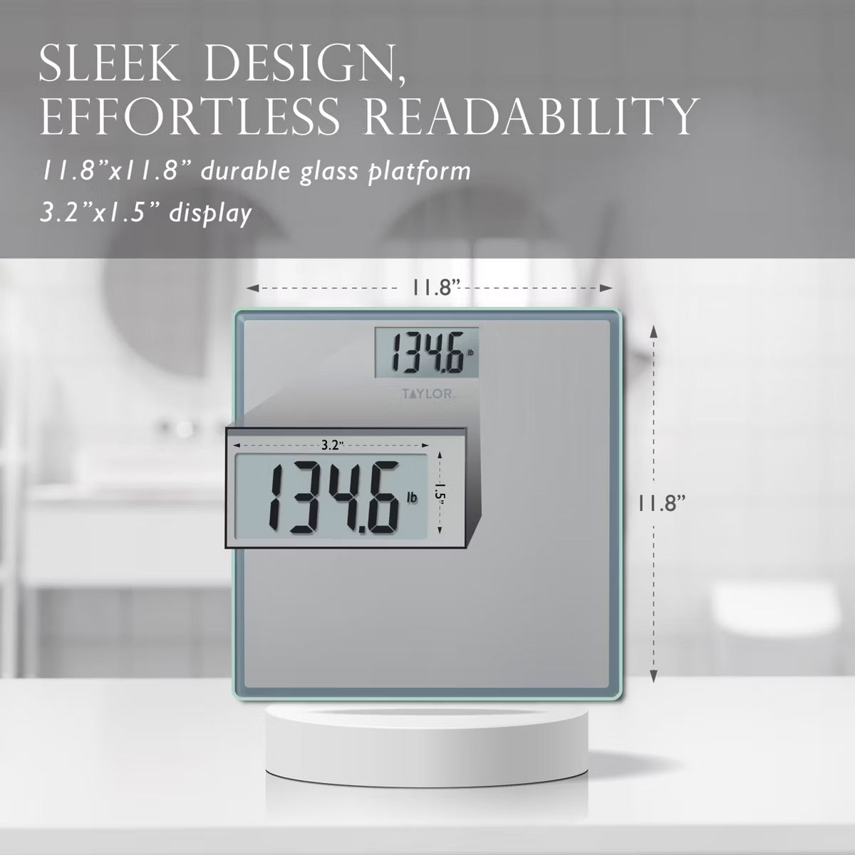 Glass Digital Scale