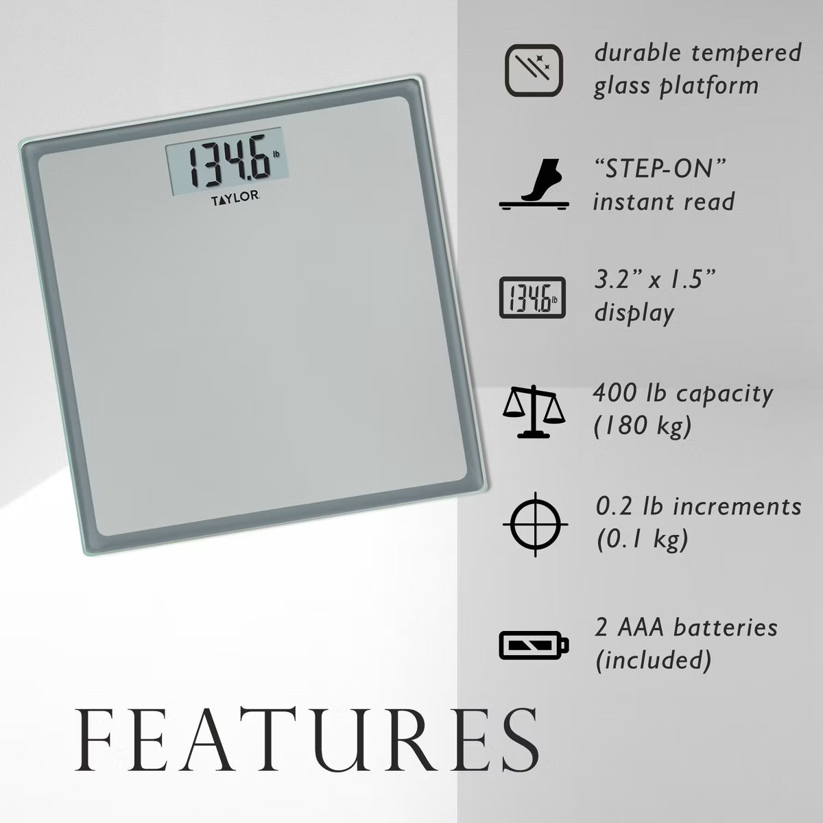 Glass Digital Scale