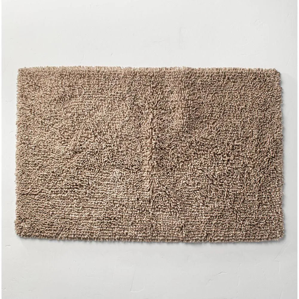 24"x40" Looped Bath Rug Dark Sand - Casaluna
