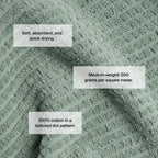 Terry Dot Hand Towel Jade - Parachute