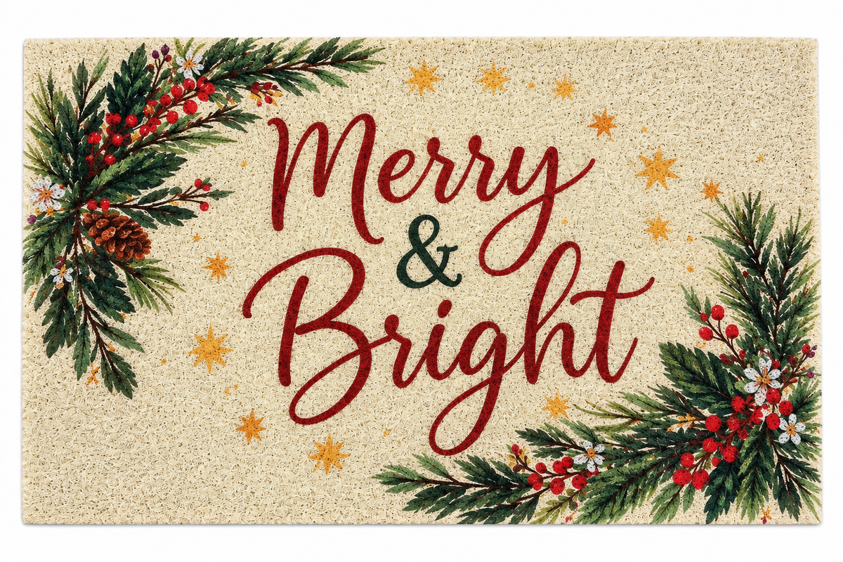 24" x 36"  Matologie - Merry & Bright