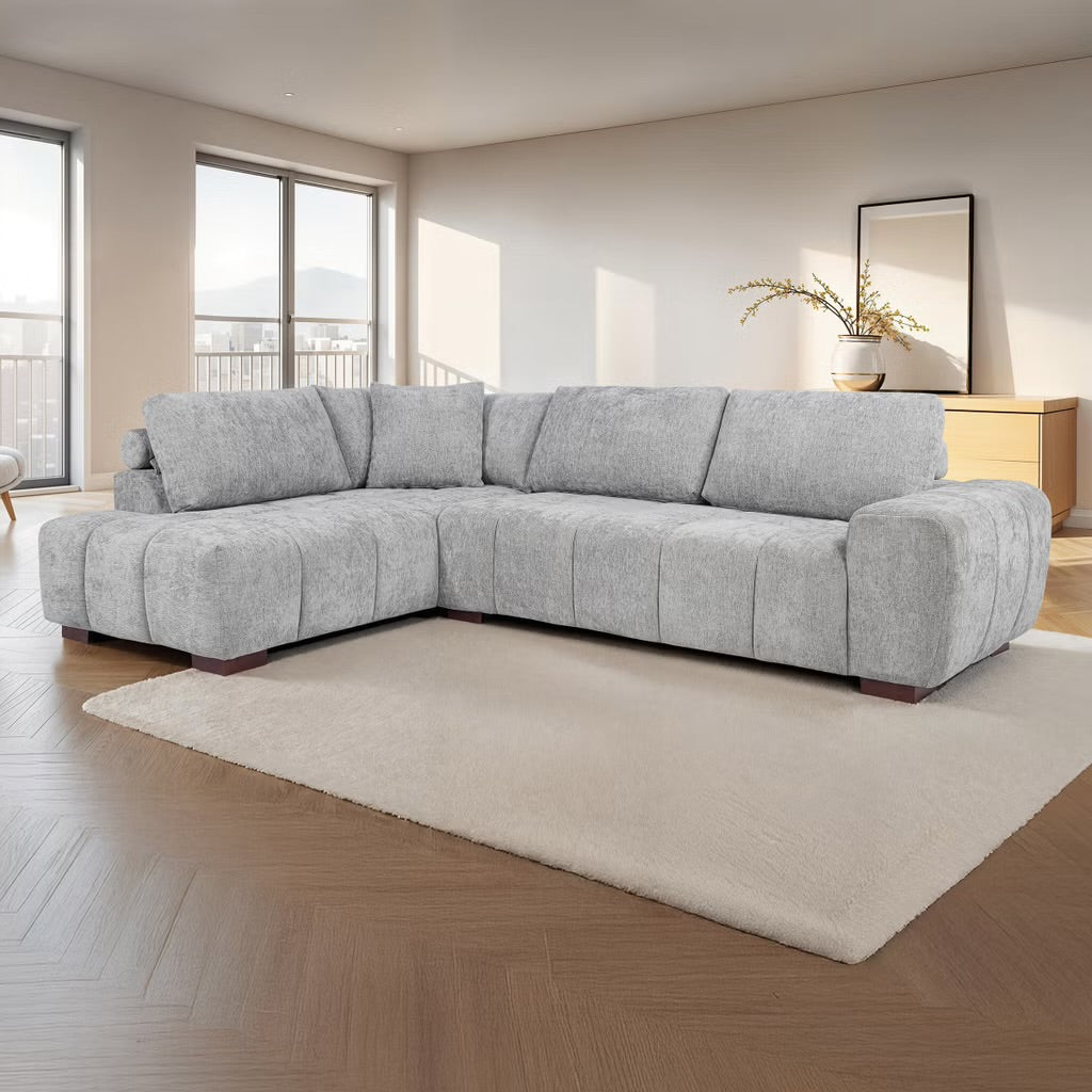 Ciello 2-piece Left Hand Facing Sectional, Grey