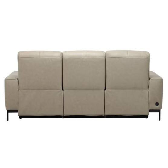 Simon Li - 3 Piece Top Grain Leather Power Reclining Sofa - Zero Gravity