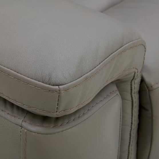 Gilman Creek 6-piece Top-grain Leather Power Sectional