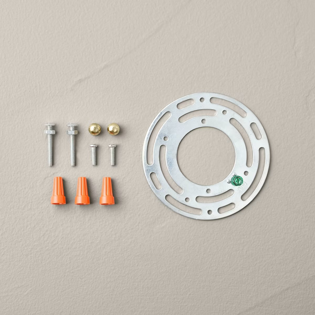 Fluted Ceramic Sconce White/Gold - Hearth & Hand™ with Magnolia