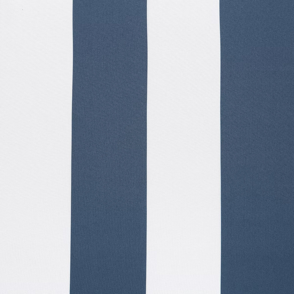 2PK 84"x54" Cabana Striped UV Protectant Grommet Top Room Darkening Curtain Panel Indigo