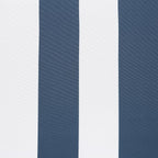 2PK 84"x54" Cabana Striped UV Protectant Grommet Top Room Darkening Curtain Panel Indigo