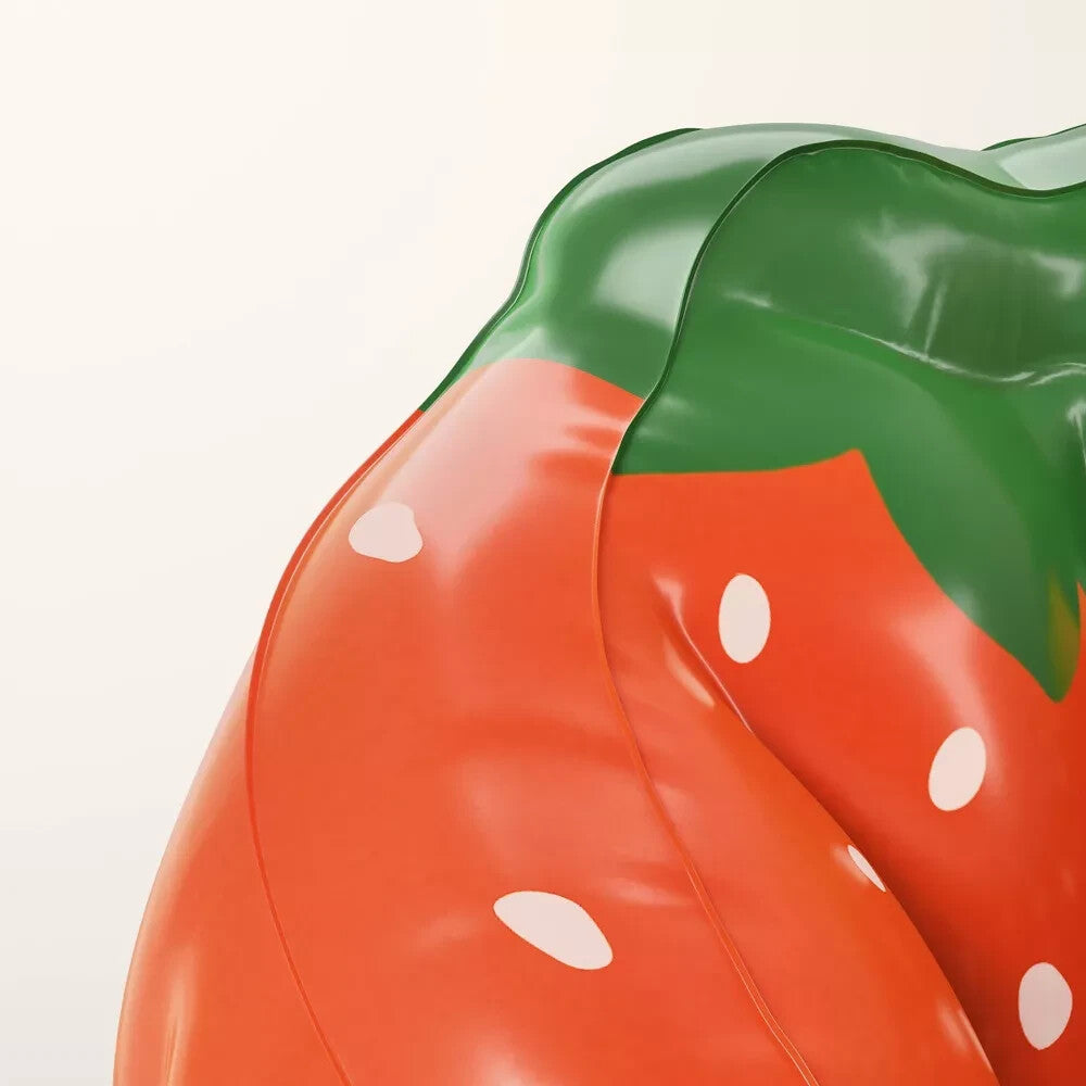 Strawberry Inflatable Seat Red - Kate Spade