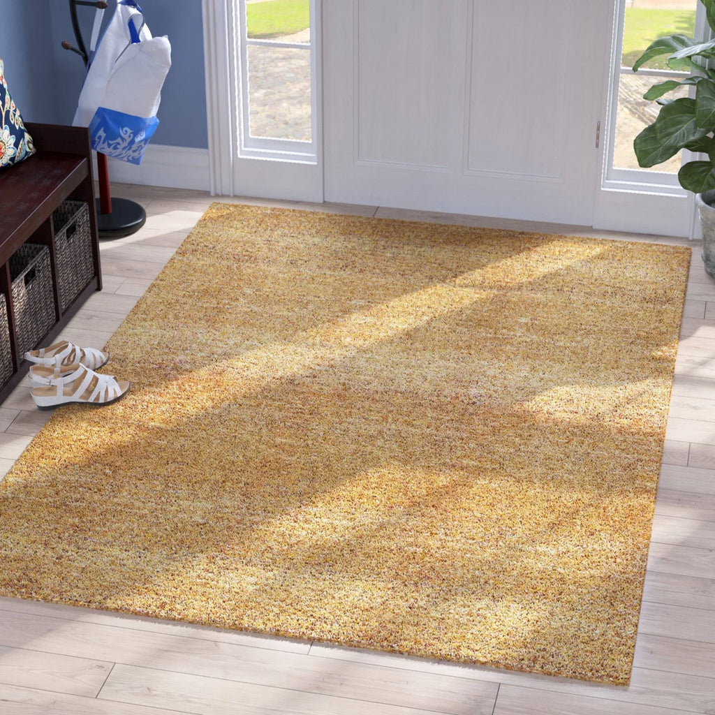 10” x 13’2” Oriental Weavers Atlas Gold/Yellow Area Rug