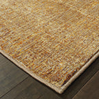 10” x 13’2” Oriental Weavers Atlas Gold/Yellow Area Rug